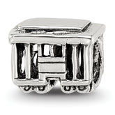Sterling Silver Reflections Streetcar Bead