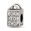 Sterling Silver Reflections Born to Shop Bead