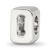 Sterling Silver Reflections Numeral 0 Bead