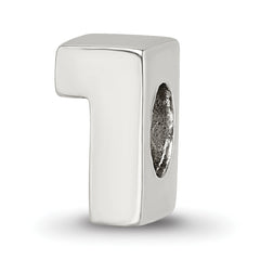 Sterling Silver Reflections Number 1 Bead