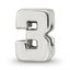 Sterling Silver Reflections Number 3 Bead