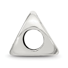 Sterling Silver 925 Antiqued Best Friend Trilogy Oval Bead