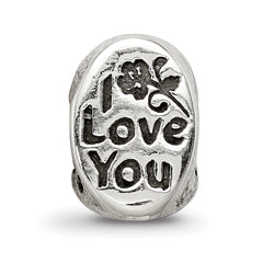 Sterling Silver Reflections #1 Mom Trilogy Oval Bead