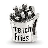 Sterling Silver Reflections French Fries Bead
