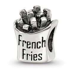 Sterling Silver Reflections French Fries Bead