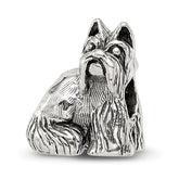 Sterling Silver Reflections Miniature Schnauzer Bead