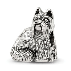 Sterling Silver Reflections Miniature Schnauzer Bead