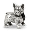 Sterling Silver Reflections Boston Terrier Bead
