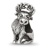 Sterling Silver Reflections Moose Bead