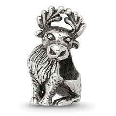Sterling Silver Reflections Moose Bead