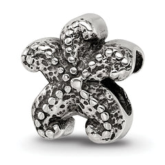 Sterling Silver Reflections Starfish Bead