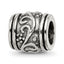 Sterling Silver Reflections Floral Bead