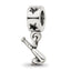Sterling Silver Reflections Baseball Bat & Ball Dangle Bead
