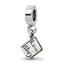 Sterling Silver Reflections Love Story Book Dangle Bead