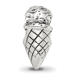 Sterling Silver Reflections Ice Cream Cone Bead