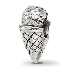 Sterling Silver Reflections Ice Cream Cone Bead