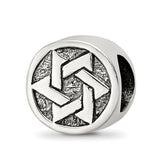 Sterling Silver Reflections Star of David Bead