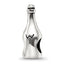 Sterling Silver Reflections Wine/Champagne Bottle Bead
