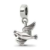 Sterling Silver Reflections Dove Dangle Bead