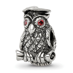 Sterling Silver Reflections Wise Owl Bead