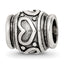 Sterling Silver Reflections Heart Bead