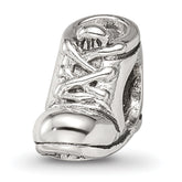 Sterling Silver Reflections Baby Shoe Bead