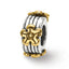 Sterling Silver & 14k Reflections Floral Bead