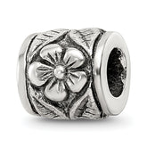 Sterling Silver Reflections Floral Bead