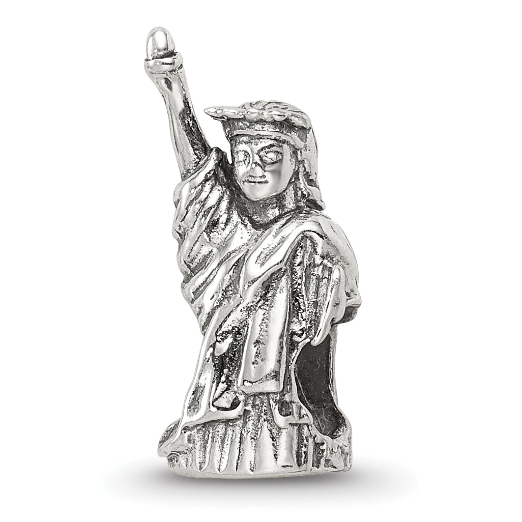 Sterling Silver Reflections Statue of Liberty Bead