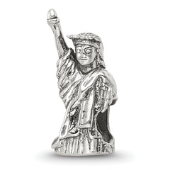 Sterling Silver Reflections Statue of Liberty Bead