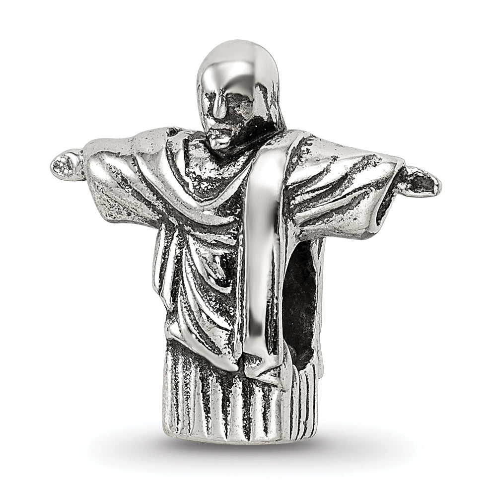 Sterling Silver Reflections Christ the Redeemer Bead