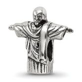 Sterling Silver Reflections Christ the Redeemer Bead