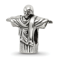 Sterling Silver Reflections Christ the Redeemer Bead