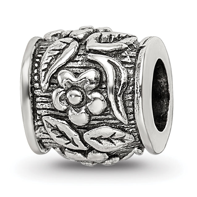 Sterling Silver Reflections Floral Bead