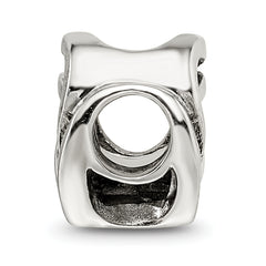 Sterling Silver 925 Antiqued Bali Bead with Fancy Design 10mm