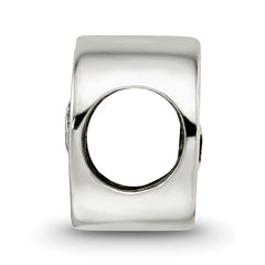 Sterling Silver 925 Antiqued Hope Bead Solid Themed Design by Sophia Jewelers