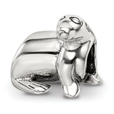 Sterling Silver Reflections Sea Lion Bead