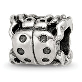 Sterling Silver Reflections Ladybug Bead