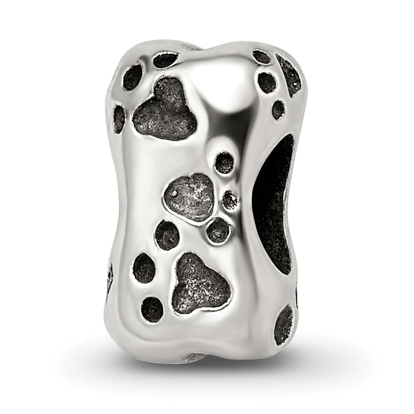 Sterling Silver Reflections Dog Bone Bead