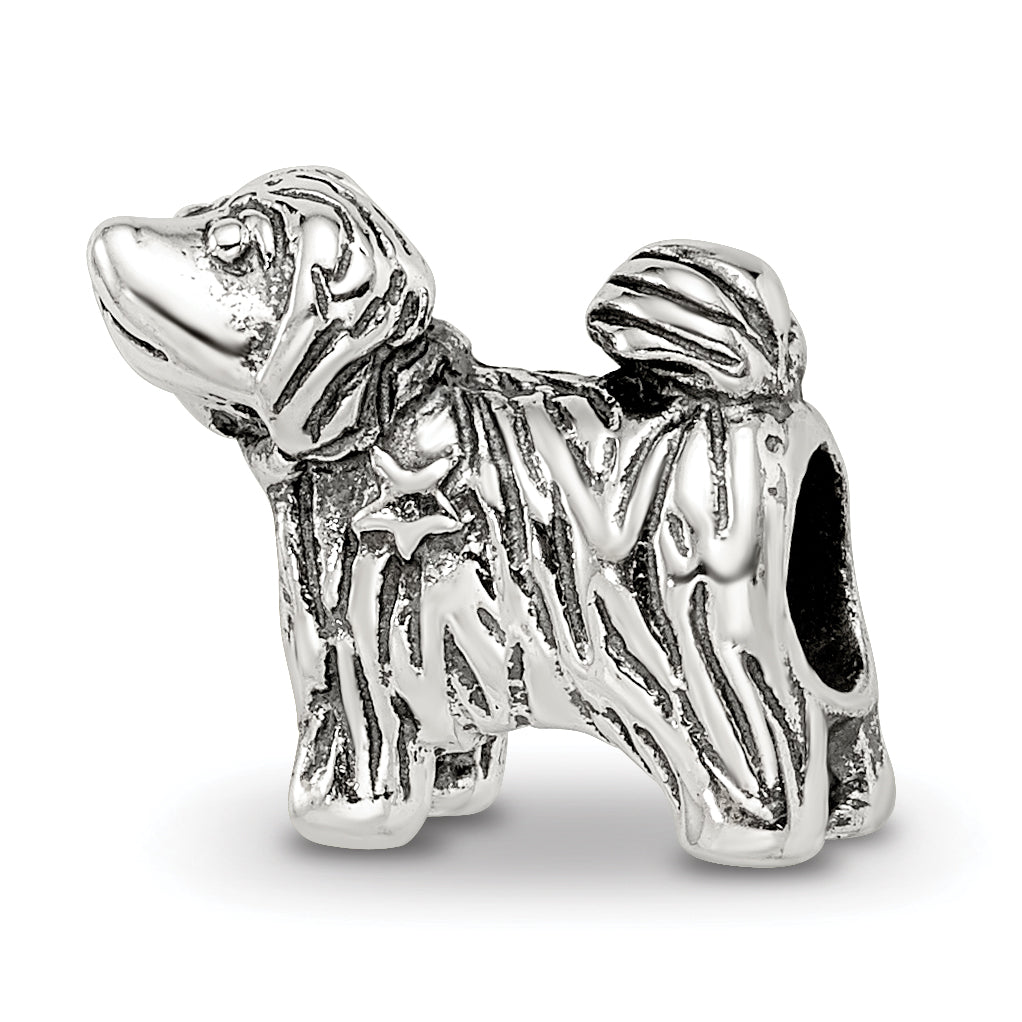 Sterling Silver Reflections Puppy Bead