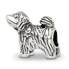 Sterling Silver Reflections Puppy Bead