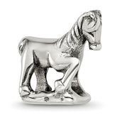 Sterling Silver Reflections Horse Bead
