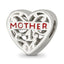 Sterling Silver Reflections Enameled Mother Bead