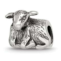 Sterling Silver Reflections Lamb Bead