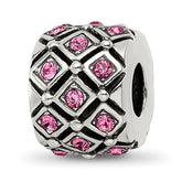 Sterling Silver Reflections October Preciosa Crystal Bead