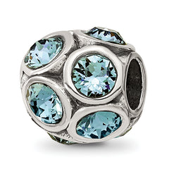 Sterling Silver Reflections December Preciosa Crystal Bead