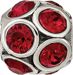 Sterling Silver Reflections July Preciosa Crystal Bead