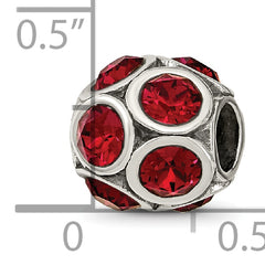 Sterling Silver Reflections July Preciosa Crystal Bead