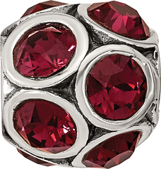 Sterling Silver Reflections June Preciosa Crystal Bead