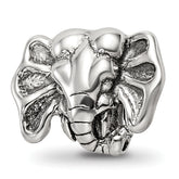 Sterling Silver Reflections Elephant Bead